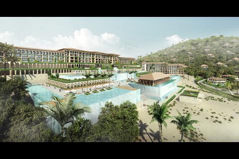 The Mui Dinh "eco resort", masterplanned by Chapman Taylor